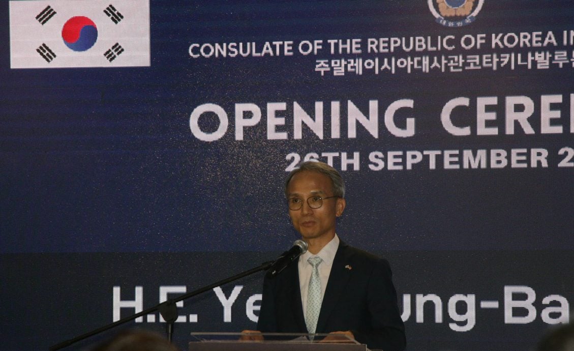 韩驻庇总领馆开馆 韩驻马大使冀加强韩国及沙巴合作及经济伙伴关系