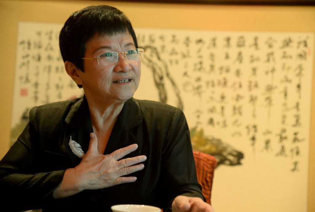 马华党选/妇女组主席挑战派候选人拿督黄秀金