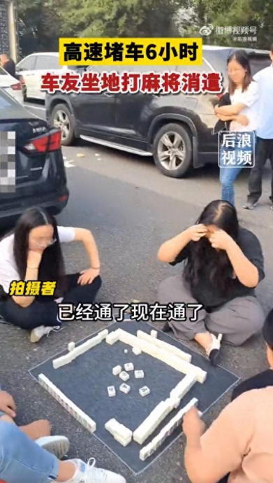 高速路遛狗、打牌…20.5亿人次出游 中黄金周人在囧途