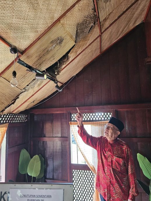 (全国版)故居天花板漏水情况严重 莱士雅丁:比南利看到会哭出来