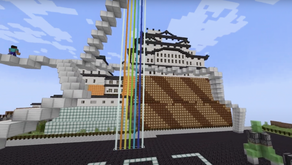 （古城封底主文） 乐活//中六老师彭育钰以《我的世界》Minecraft 创建游戏，带动文化遗产数字化