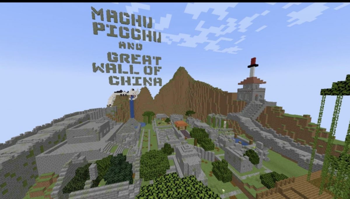 （古城封底主文） 乐活//中六老师彭育钰以《我的世界》Minecraft 创建游戏，带动文化遗产数字化