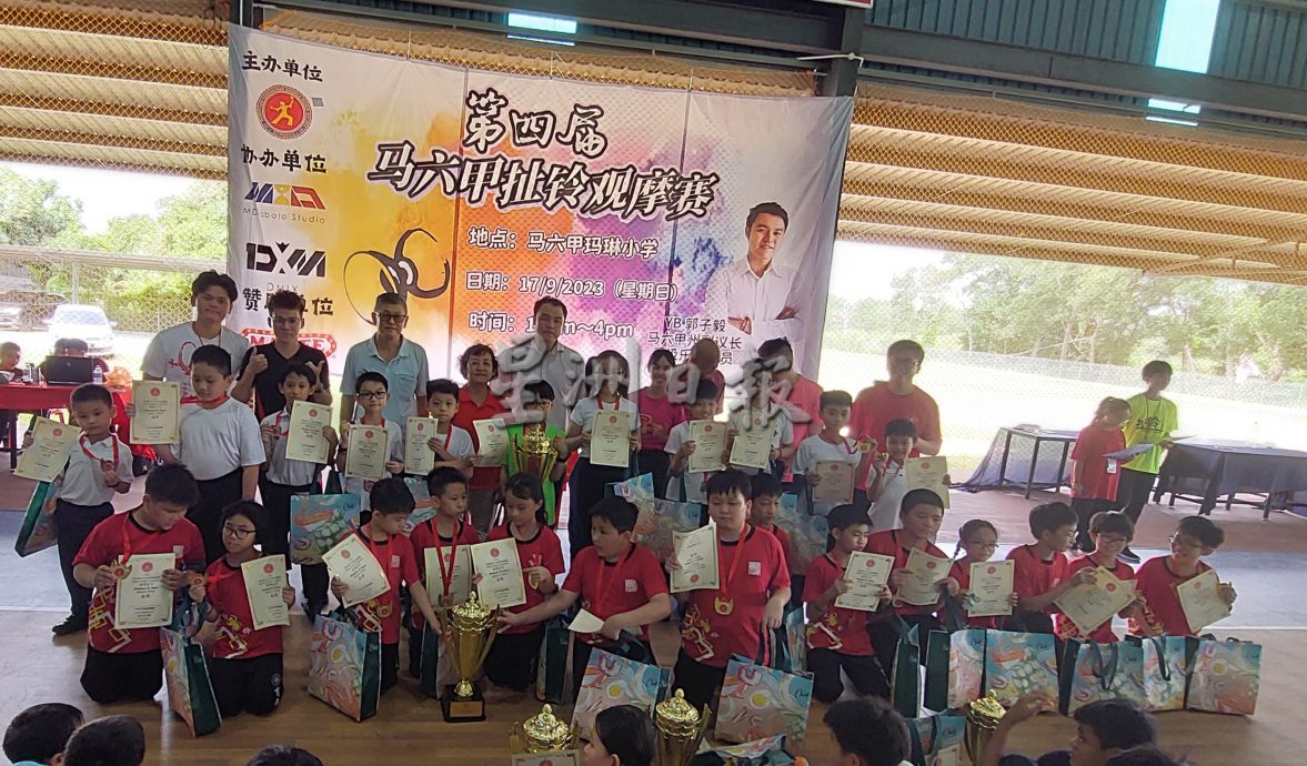 （古城版）郭子毅将协助向教部申请将扯铃正式纳入学校课外活动