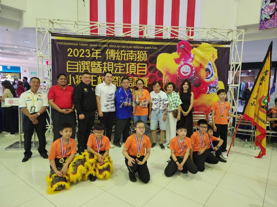 (古城第六版主文)2023年传统南狮自选暨规定项目小狮王校际邀请赛颜珮霖杯成绩出炉