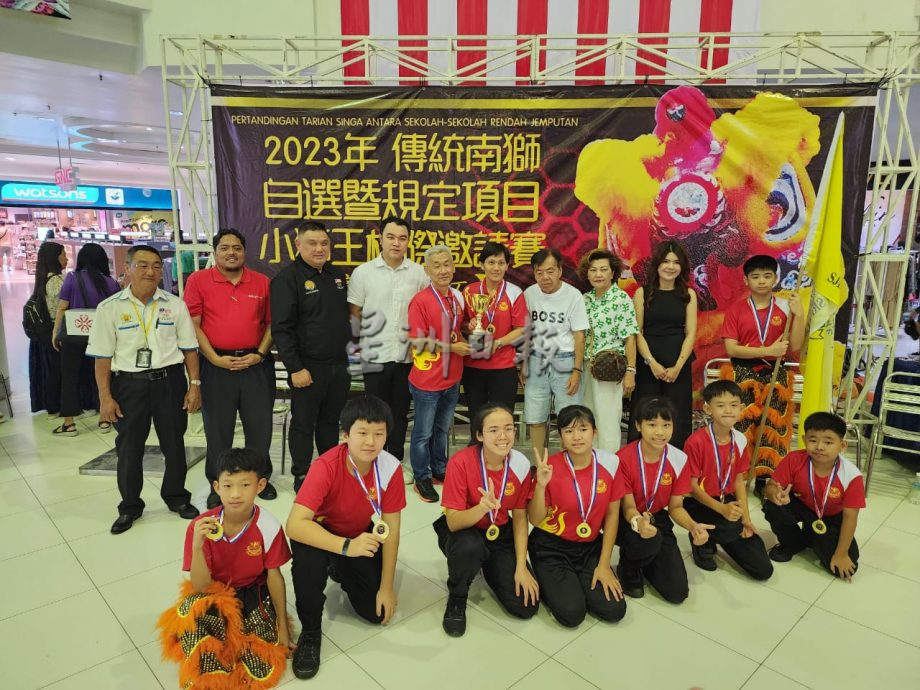 (古城第六版主文)2023年传统南狮自选暨规定项目小狮王校际邀请赛颜珮霖杯成绩出炉