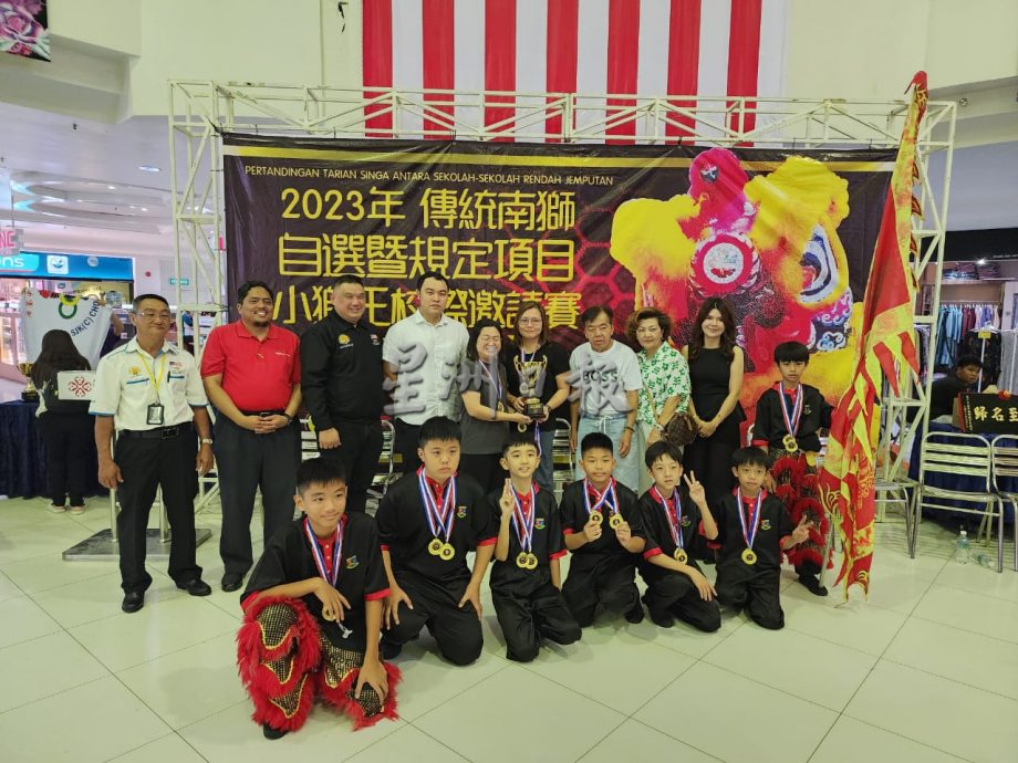 (古城第六版主文)2023年传统南狮自选暨规定项目小狮王校际邀请赛颜珮霖杯成绩出炉