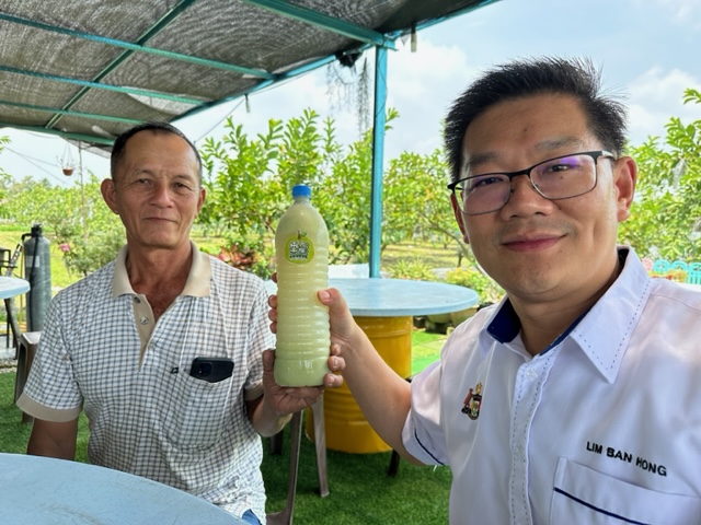 (古城第四版主文)林万锋协助番石榴果农向农业部申请农产品补助金