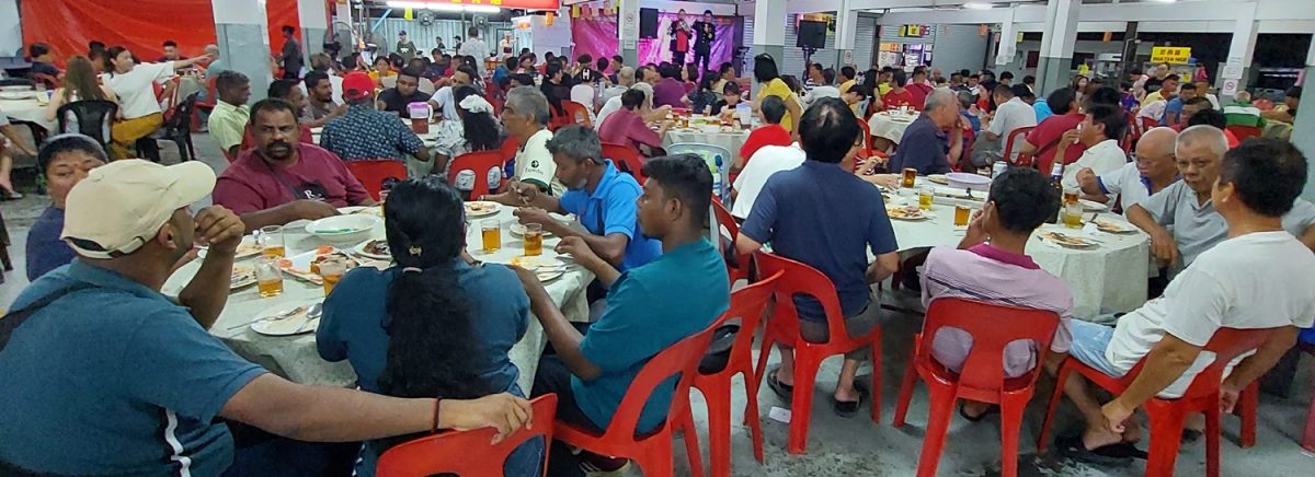 NS主文/晏斗印裔同胞西华古玛办宴会庆祝中秋节,华裔居民受邀出席