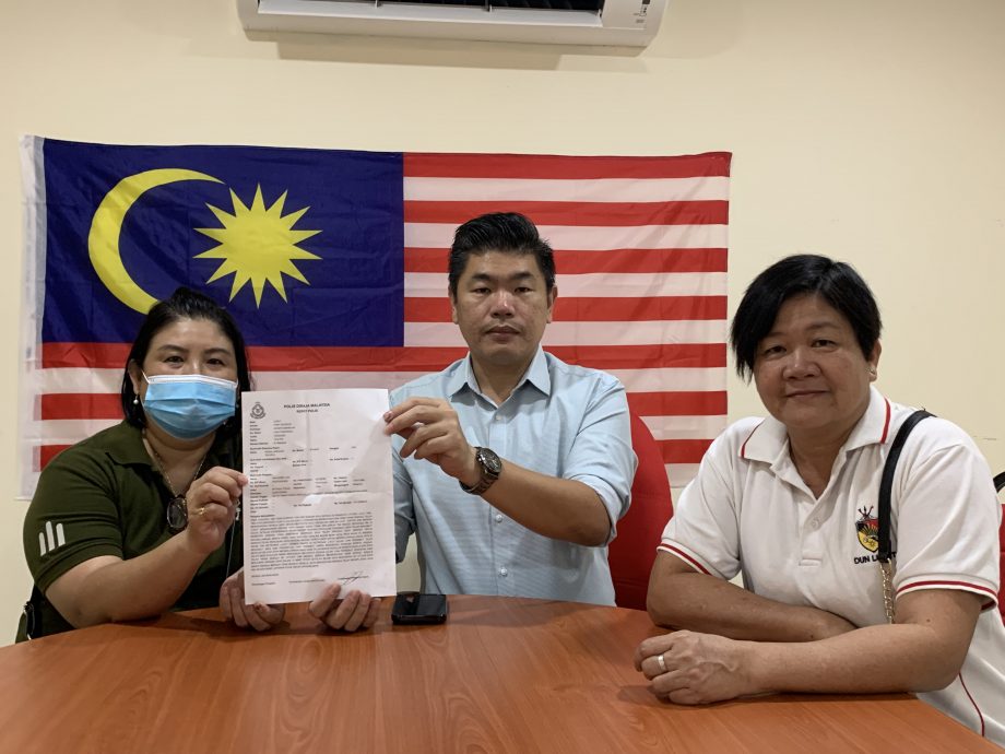 NS主文/购物广场遇迷魂党鸳鸯盗,妇女被骗走5千