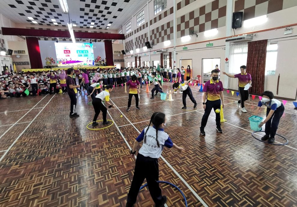 NS图探花城：进入运动会潮，各校充满活力
