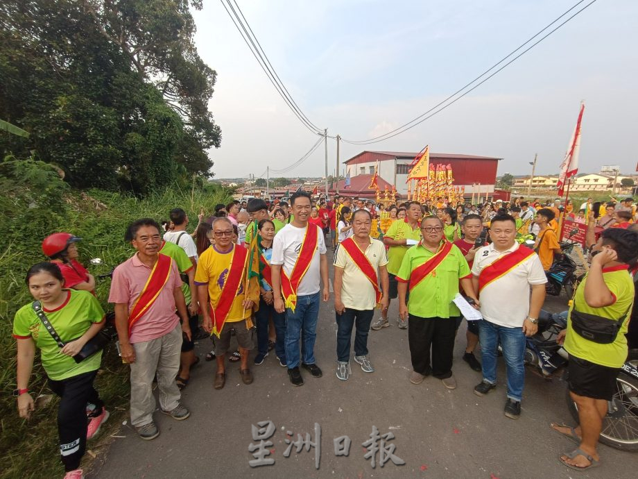 NS封底主文/马口万仙宫众神出游,马口社区热哄哄