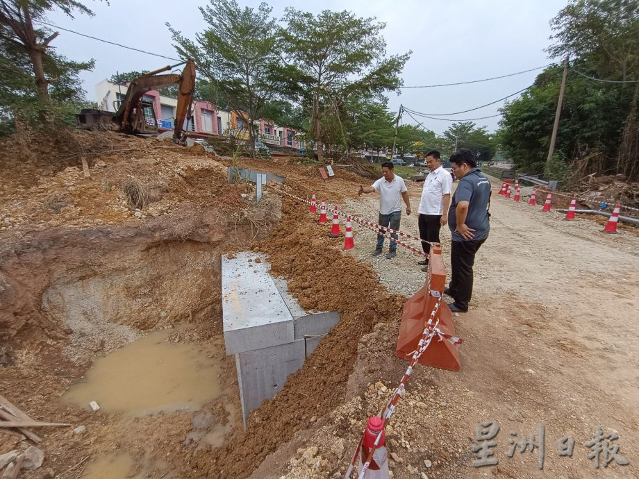 NS马口:封路5天却变15天,马口市区来往巴都峇加道路终于重新通车
