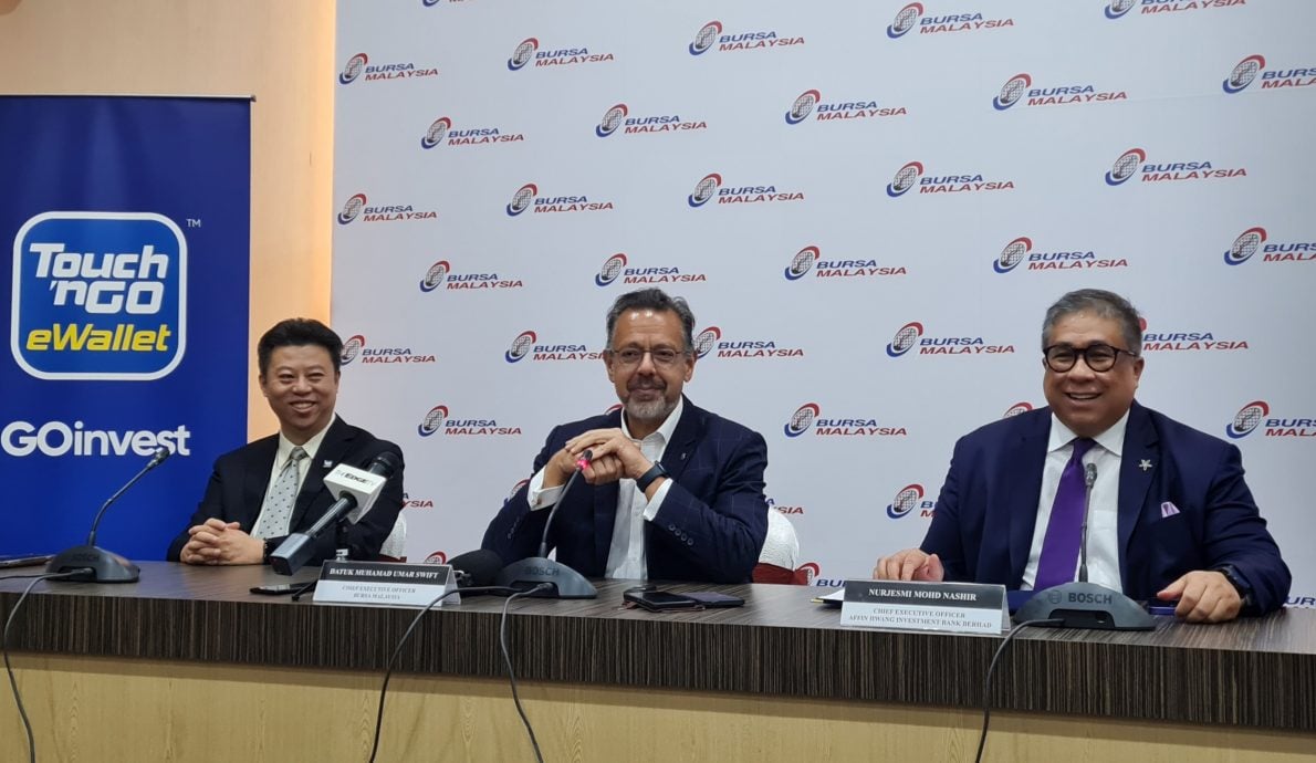 2024年首季推出 Touch'n Go钱包可买股