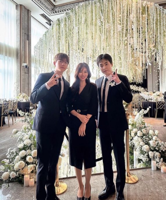 CHEN妻子无码正脸照曝光 EXO全员见证婚礼