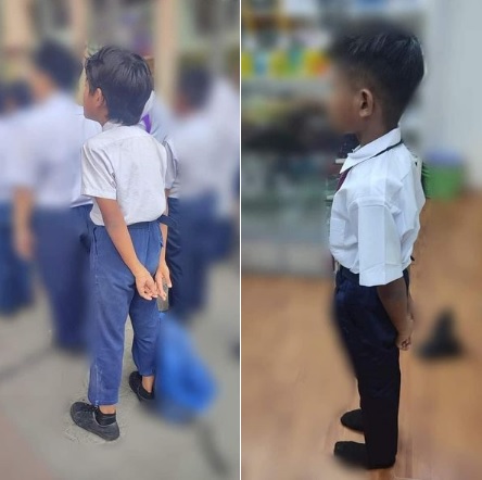 “家里所有校裤变短了” 贫穷学生买不起 老师掏钱购买再请吃