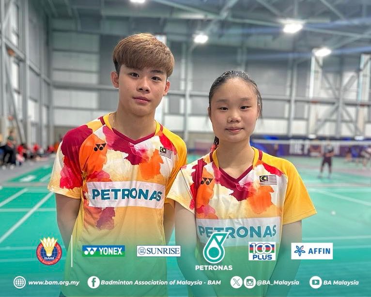 世界青少年羽球赛| 2组双打晋4强 大马确定添2牌