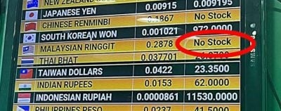 东:马币跌跌不休,旅行社吸纳损失。