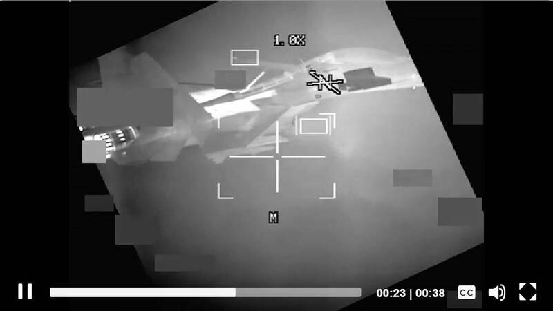 中国军机夜间「危险拦截」!美军再曝影片 痛批不安全不专业