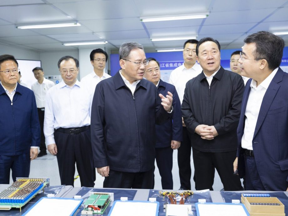 中国国务院总理李强：要大力推进数字科技创新突破