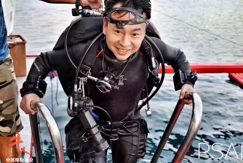 中国知名潜水家 吴京潜水导师广西失联超30小时