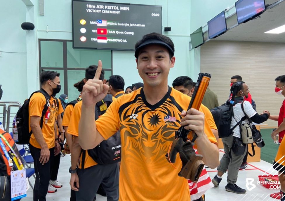 亚洲射击锦标赛|男10公尺气手枪夺第4 黄冠捷获巴黎奥运资格