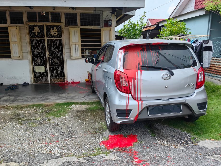 假阿窿真老千 借钱不成反被追债 烧车泼漆再恐吓烧屋