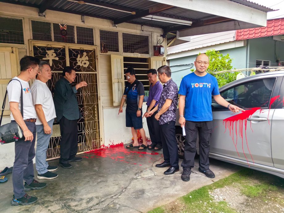 假阿窿真老千 借钱不成反被追债 烧车泼漆再恐吓烧屋