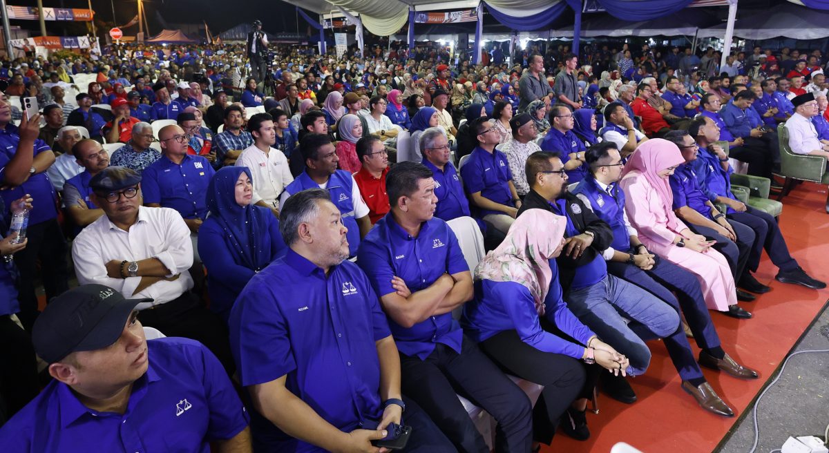 全国:华和副首相拿督斯里阿末扎希齐齐出席政治讲座会,并矢言要捍卫该议席。