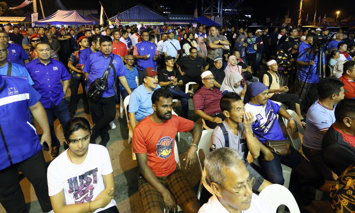 全国:华和副首相拿督斯里阿末扎希齐齐出席政治讲座会,并矢言要捍卫该议席。