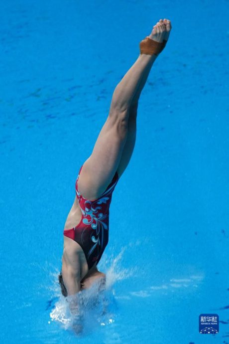 包揽跳台双金后目标更明确 全红婵:巴黎奥运会冠军