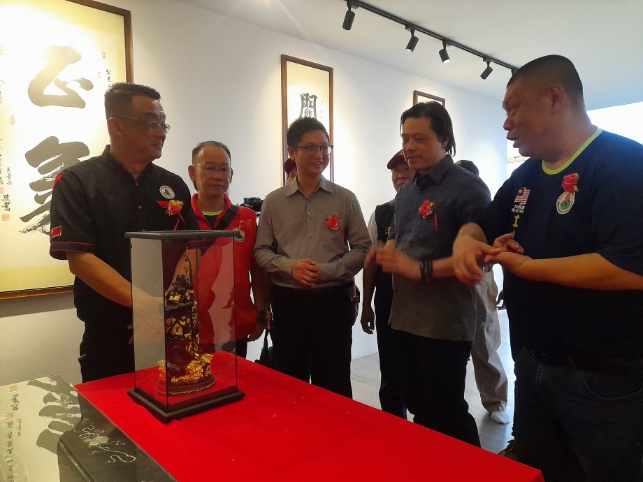 吉玻关公文化中心开幕 曾敏凯:发扬忠义仁勇精神