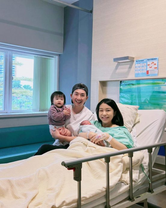 和叶朝明喜获麟儿 关萃汶发文喊：可以收工了