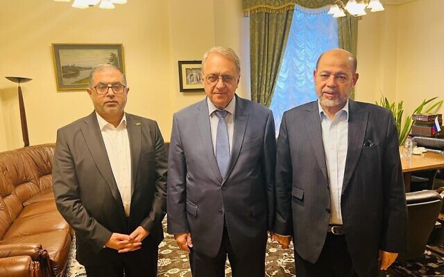 哈马斯闪电访问俄罗斯!俄外交部证实“双方讨论释放人质”