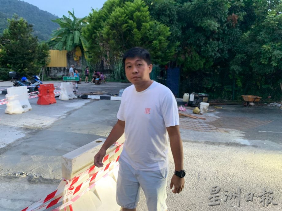 (大北马)住宅区路段常损坏,或设限高杆阻重型罗里川行