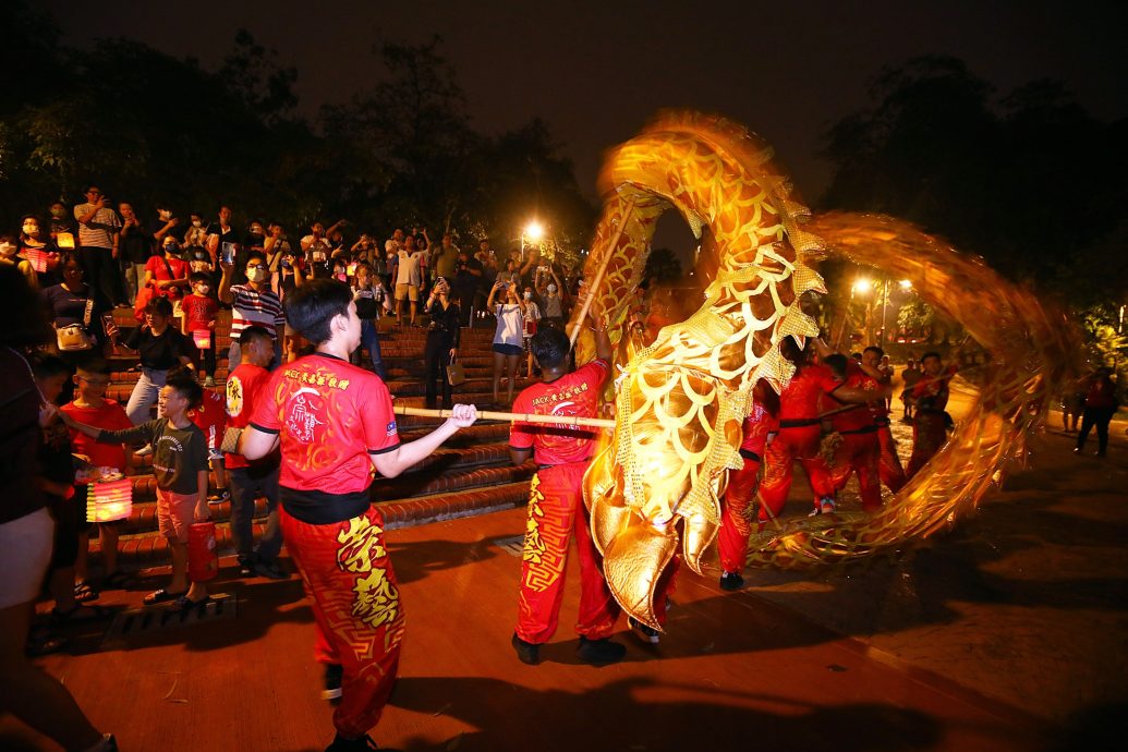 大都会/杨巧双出席中秋晚会/7图