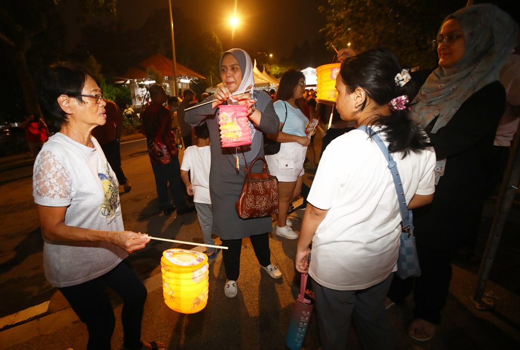 大都会/杨巧双出席中秋晚会/7图