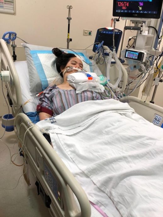  大马女狮城上班首日昏倒家中  家人：34.3万医疗费付不起