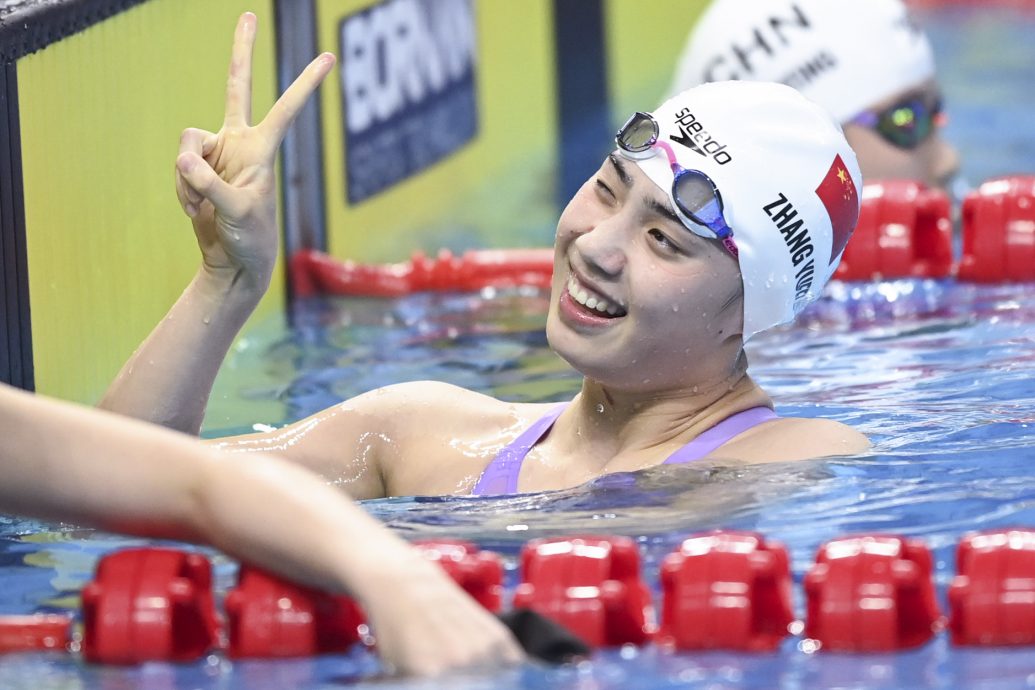 布达佩斯世界杯游泳赛| 拥3项世界纪录女泳手 麦基翁成历史第一人