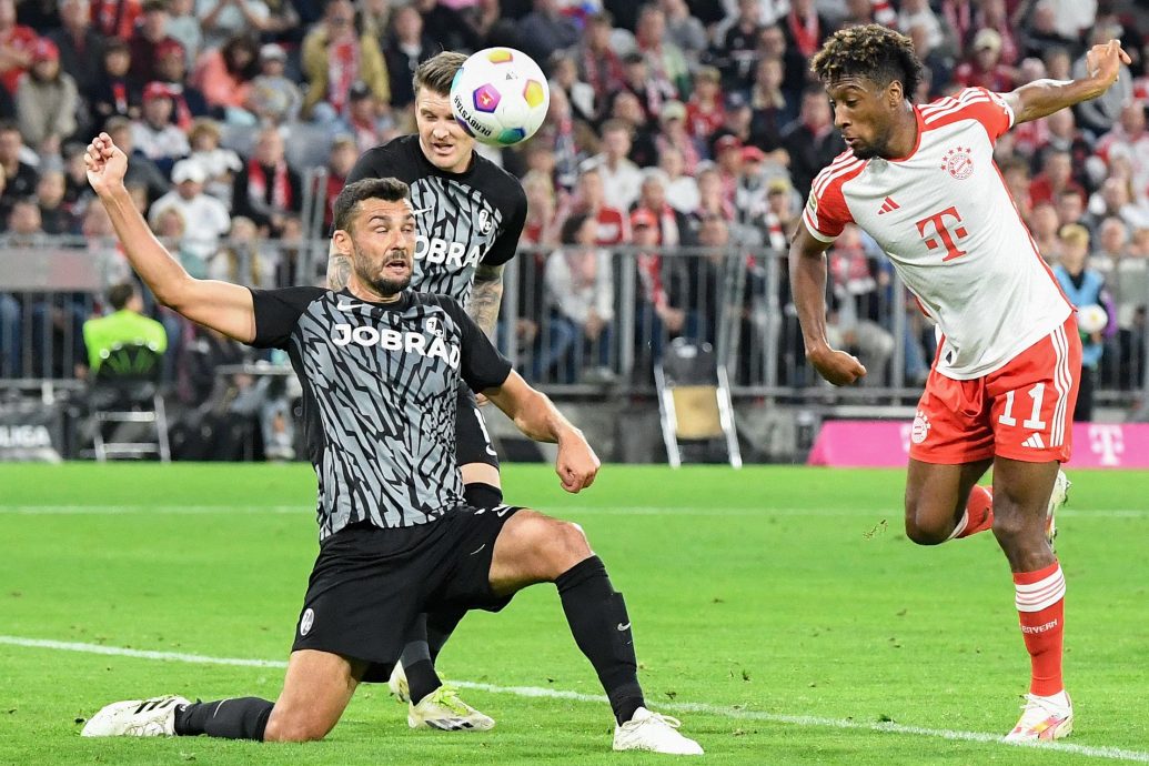 德甲|攻击群爆发21次射门 拜仁3球轻取弗雷堡