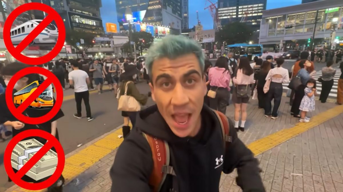 拍片教“免费游日本” 美国Youtuber为搭霸王车道歉