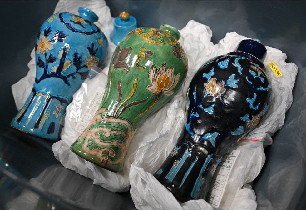 拚盘，未签)南海发现明商船遗址 文物局：证古丝路交流及南海开发史