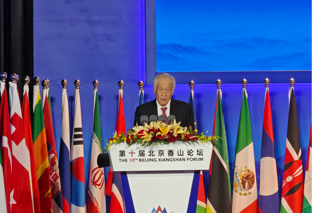 新加坡防长香山论坛发言:亚洲如发生冲突将是毁灭性的