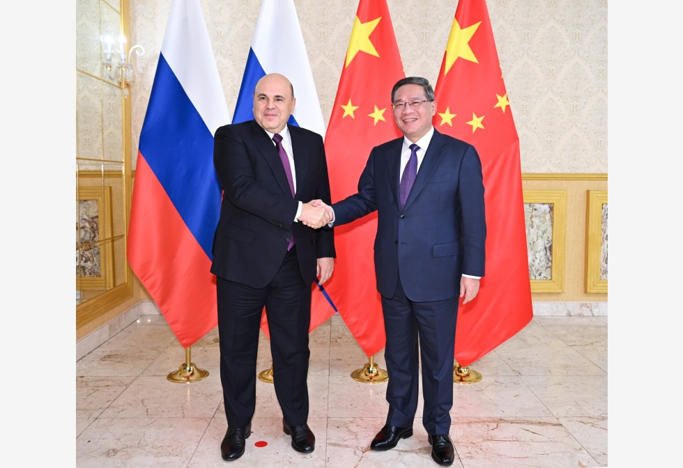 李强会晤俄总理 中俄深化全面战略伙伴关系