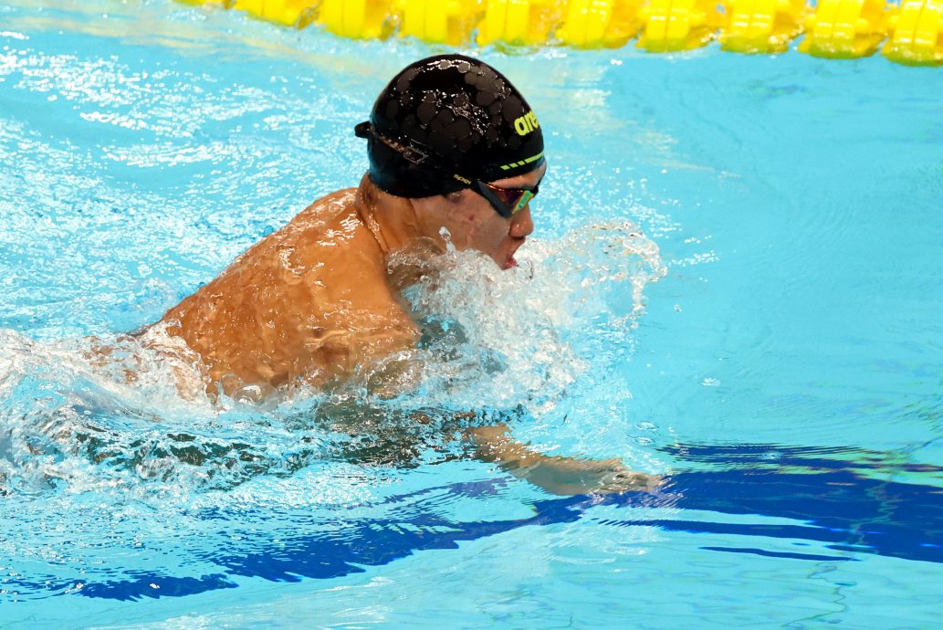 杭州亚残会 诺赛夫SB4级游泳刷赛会纪录 大马首日就摘第一金