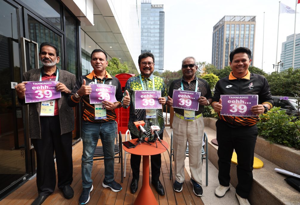 杭州亚残运会| 大马39枚奖牌超标 杨巧双:为选手感自豪