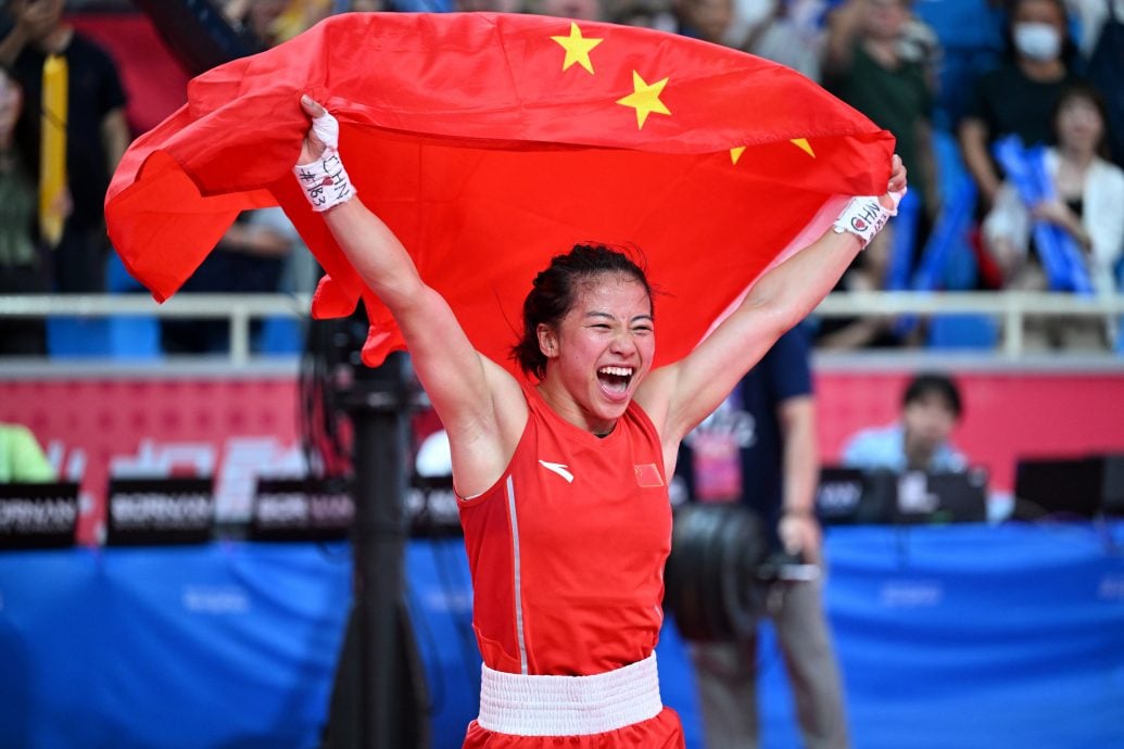 杭州亚运会| 女拳王眼中的王者 吴愉:那是妈妈!