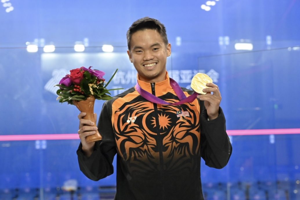 杭州亚运会壁球赛|恩佑茜娃称王封后 大马3金成大赢家