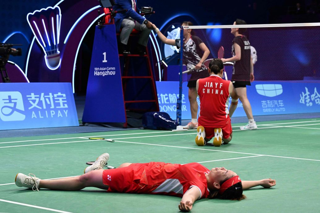 杭州亚运会羽球赛|称一切苦练都是值得的  安洗莹：我等了这枚金牌5年