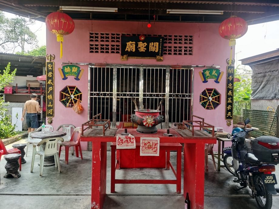 柔:峇班卒关圣庙搬迁重建,需150万令吉经费