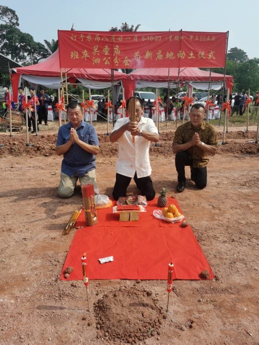 柔:峇班卒关圣庙搬迁重建,需150万令吉经费